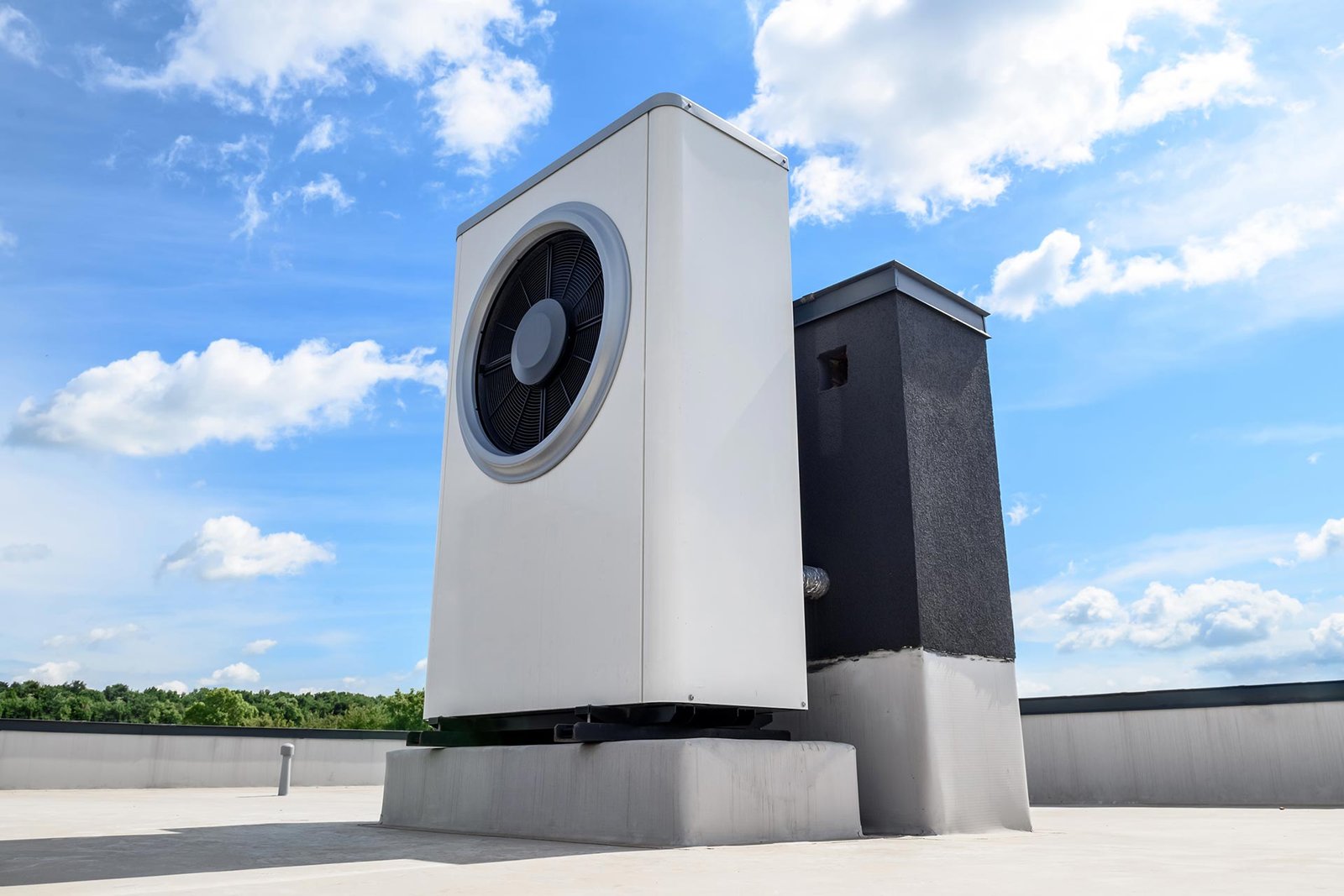 Happy customer with well-serviced air conditioner