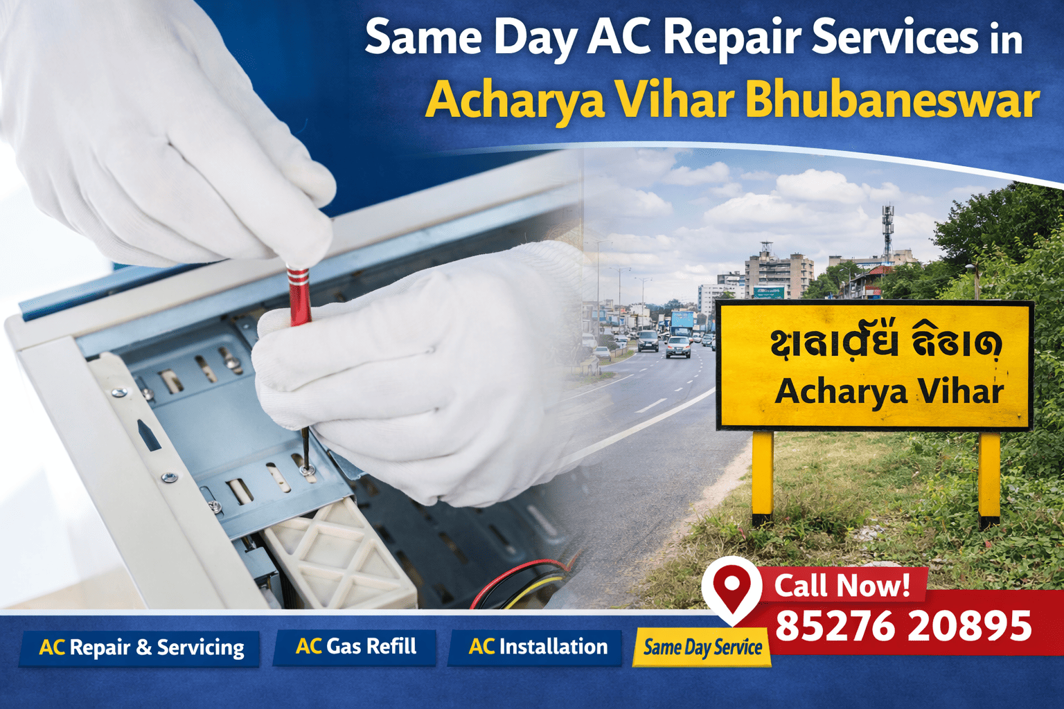 AC Repair Services in Acharya Vihar Bhubaneswar