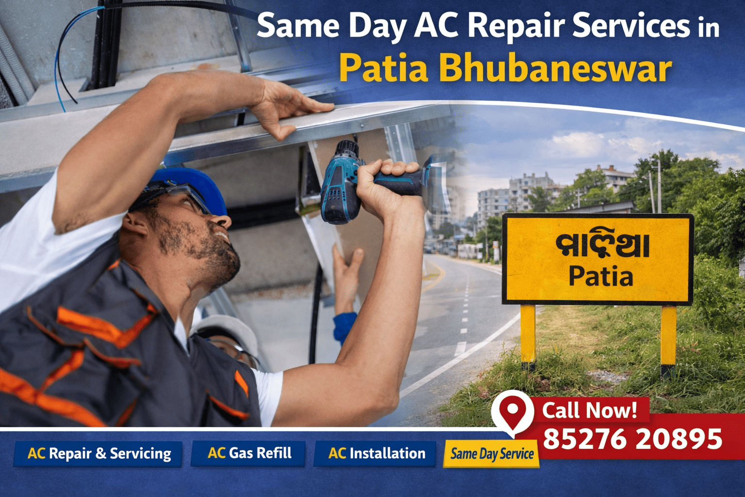 AC Repair Services in Patia Bhubaneswar